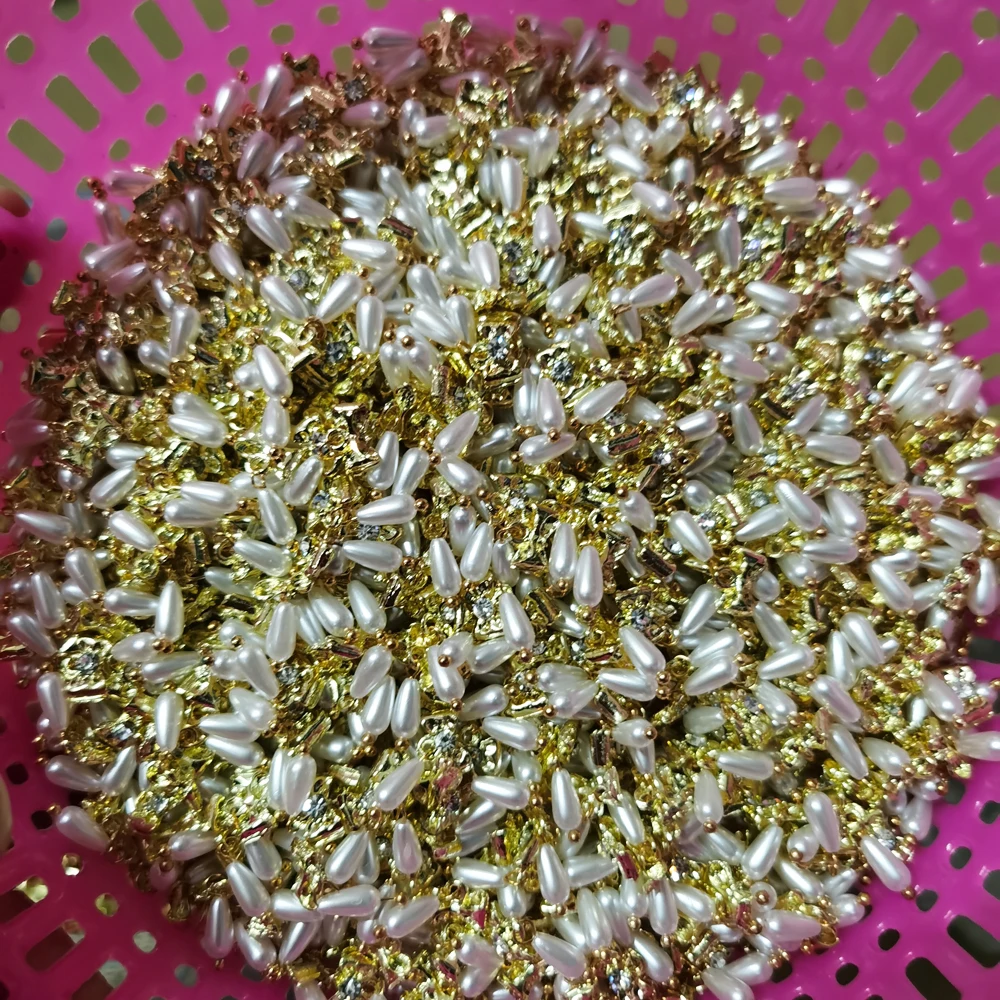 

Жемчужины, подвески, Золотые кристаллы для дизайна ногтей, подвески в форме сердца, 6 искусств, циркониевые металлические ювелирные изделия, красные бриллианты для дизайна ногтей