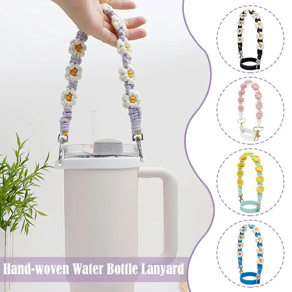 Подвесной держатель для бутылки ручной работы Стэнли регулируемый ремешок чашки