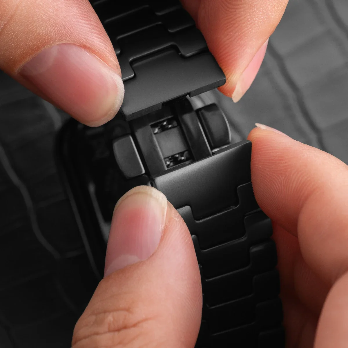 Фото Титановый ремешок для Huawei Watch Fit 4/4 Pro, роскошный мужской металлический ремешок для Huawei Watch Fit 3 4 Pro, ремешок для часов №4