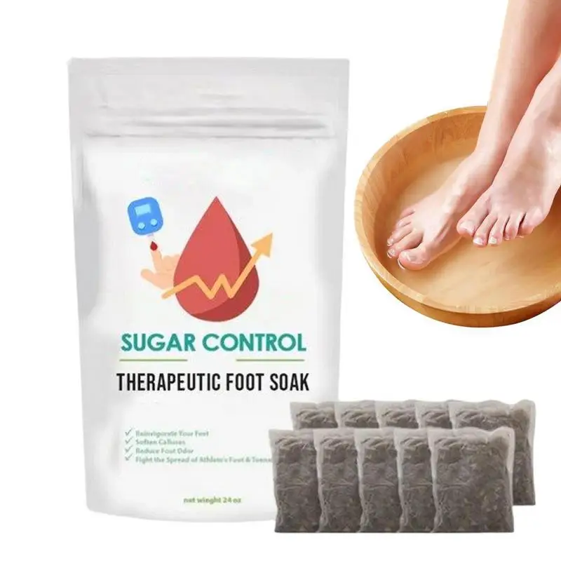 

Foot Bath Bag Sugar Control Therapeutic Foot Soak Bag 10PCS Multi-Functional Feet Soaking Bathing Bag For Foot Care And Massage