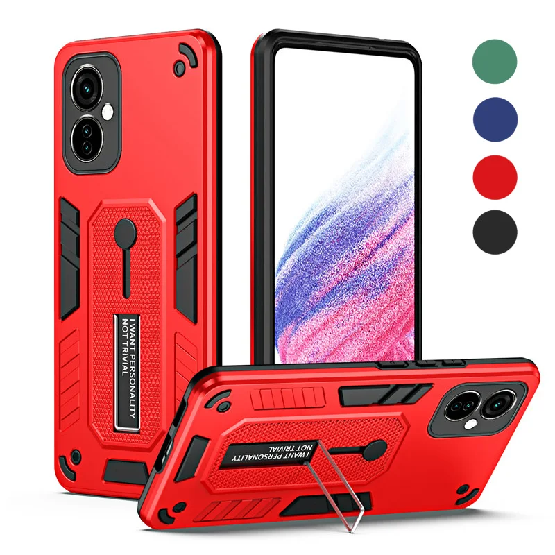 

Bumper Mecha Phone Case For Tecno Camon 19 Neo 18T Pova 3 4 Spark GO 2022 8c 9 Pro Shockproof Back Cover TPU+PC+Silicone+Metals