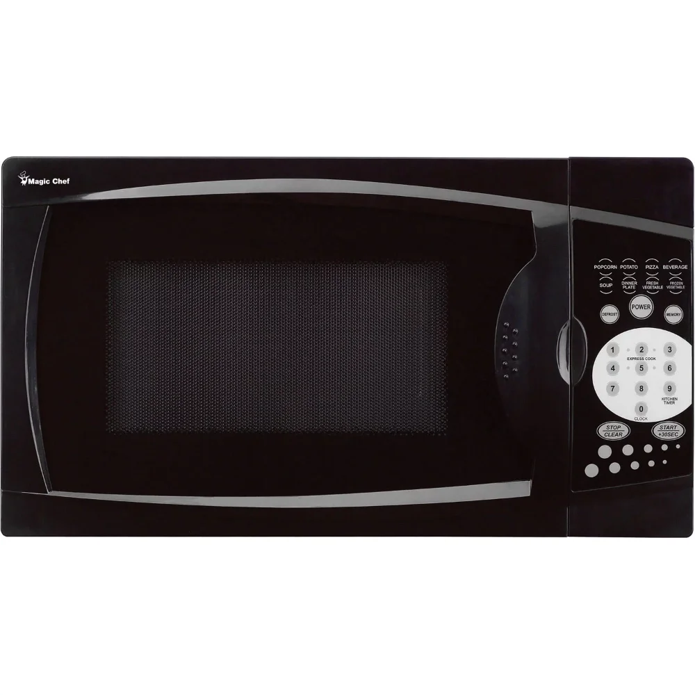 

HAOYUNMA 0.7 Cu. Ft. 1000W Countertop Microwave Oven in Black microwave portable microwave oven microwave oven