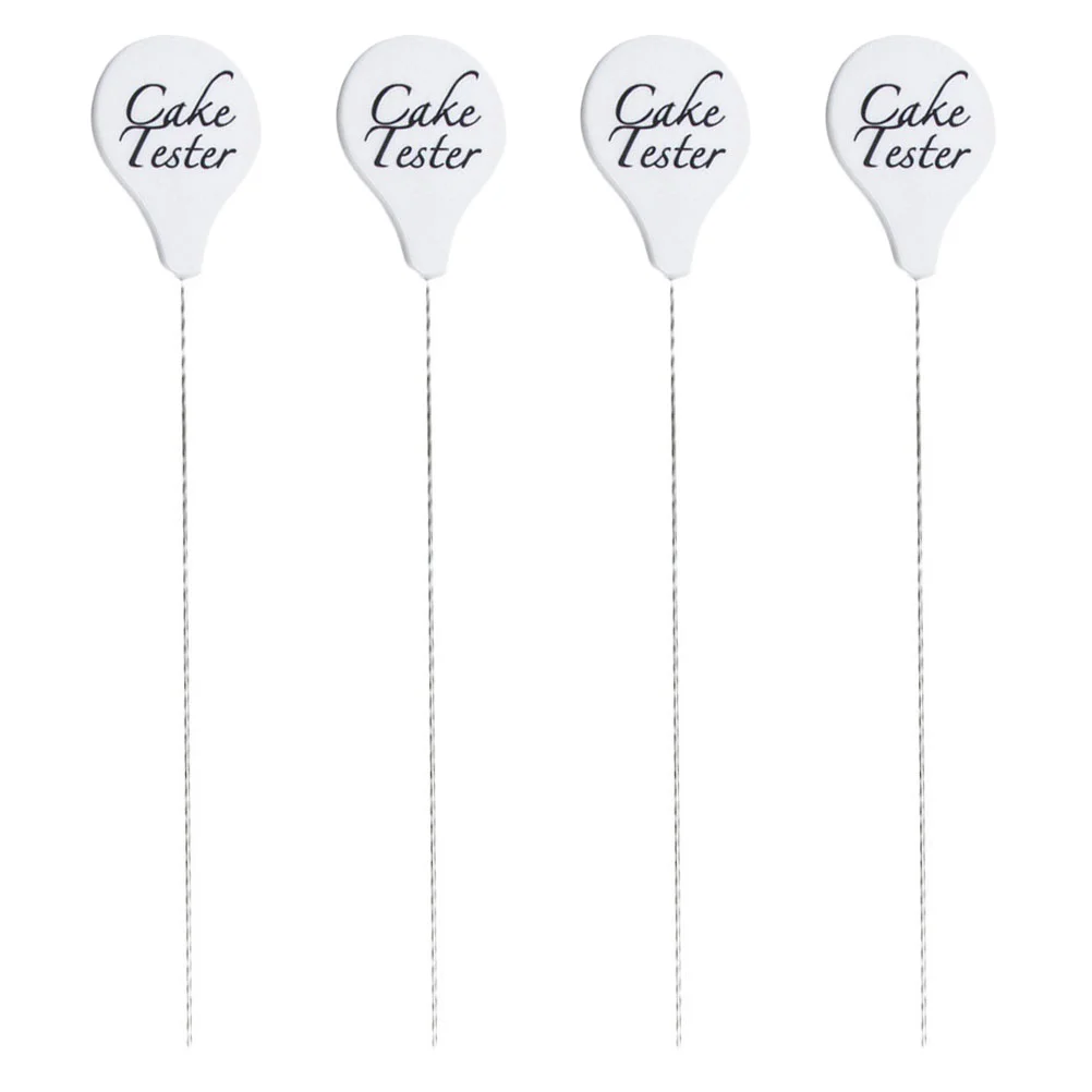 

4pcs Stainless Steel Cake Tester Kitchen Reusable Cake Probes Bakery Supplies