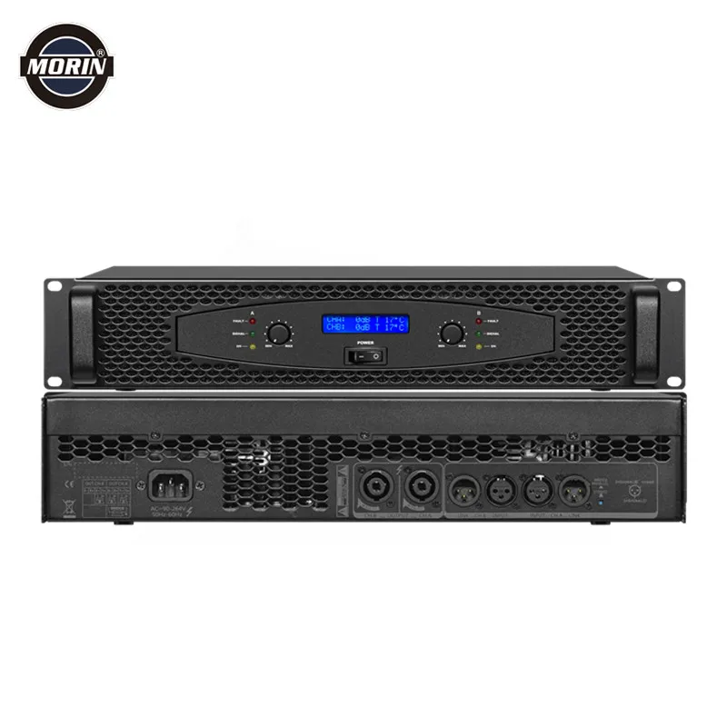 4000 Вт пиковая мощность двойной 15-дюймовый DJ-динамик звуковая коробка PA