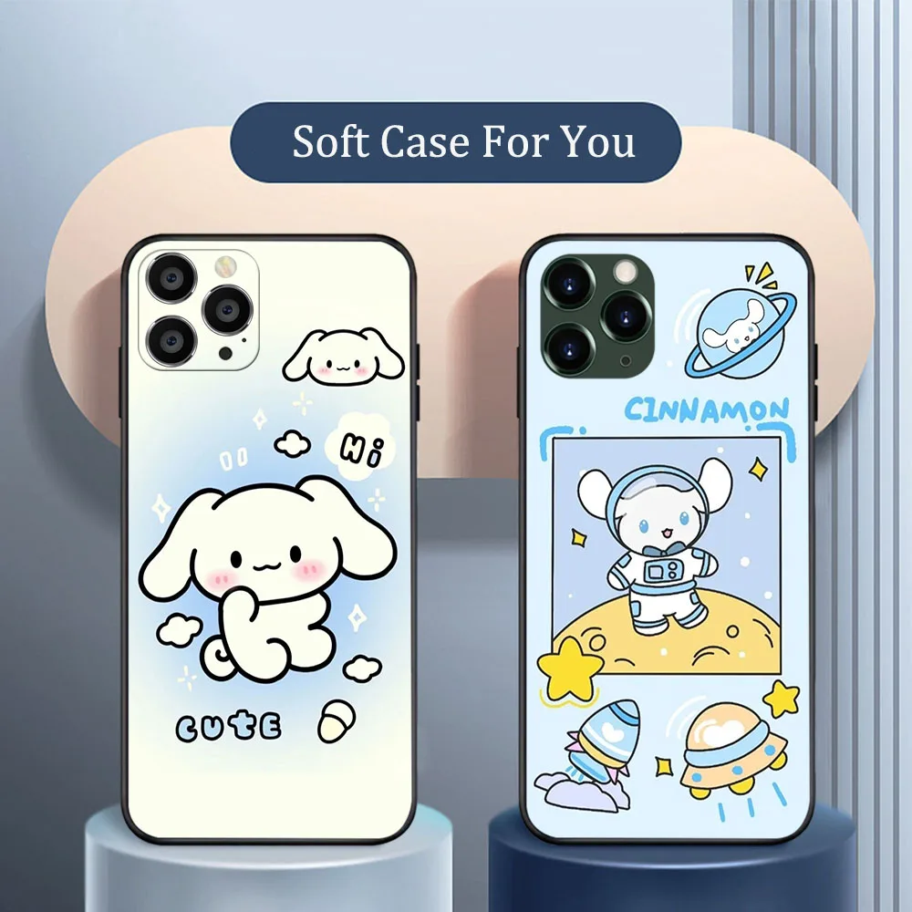 AK-35 Sanrio Cinnamoroll Soft чехол для VIVO Y3 Y3S Y15 Y17 Y19 Y5S Y20 Y81I V15 V20 V20i SE Y70 Y11 Y12 Pro