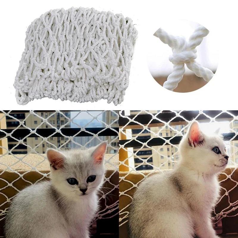 

2X Pet Child Safety Net Home Pet Dog Cat Balcony Railing Stairs Fence A