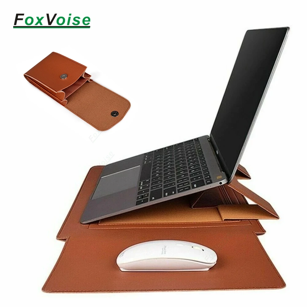 

Сумка-чехол для ноутбука с подставкой 13-15 дюймов для Macbook Air Pro M1 ipad MI