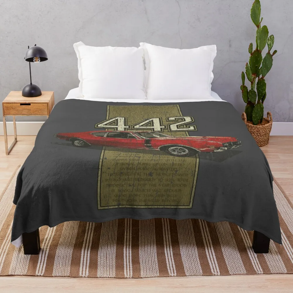 

Роскошное дизайнерское одеяло Oldsmobile 442 дюймов