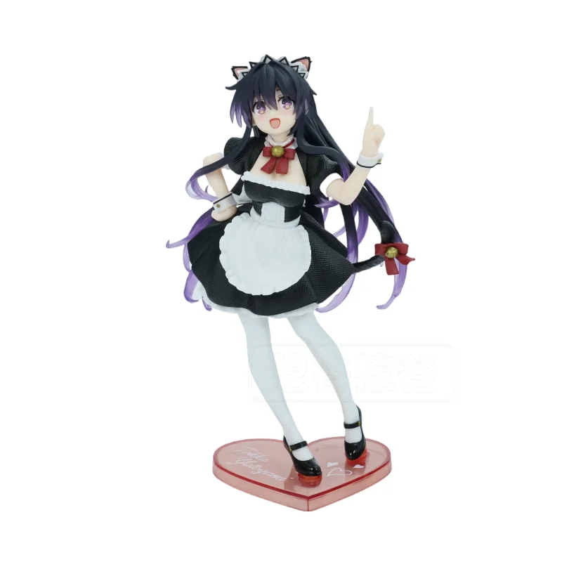 Фото Оригинальная фигурка Bandai Taito Date A Live Coreful: Куроми Токисаки, Ятогами Тока — фигурка-модель горничной с кошачьими ушками, игрушка (JP) №5