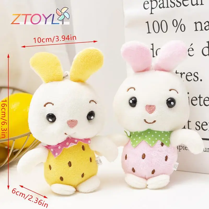 

1PC 15CM Plush toys colored bunny dolls Easter bunny dolls 2023 dolls decorative toys