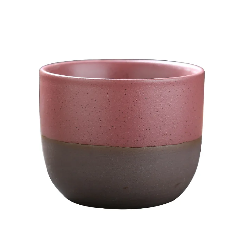 

1PCS Ceramic Cup Coffee Kiln Change Ceramic Cups Pottery Cups Porcelain Tea Cup Drinking Water Teacup Mug