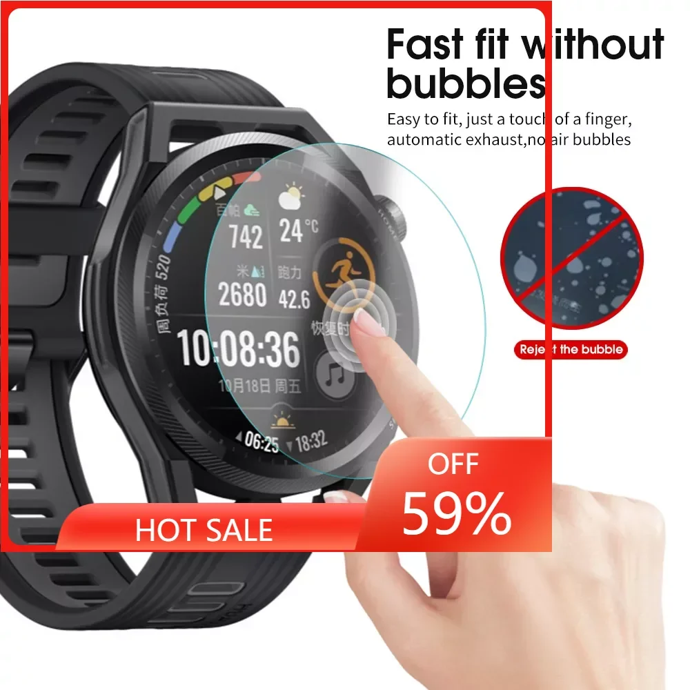 

For Huawei Watch GT Runner Screen Protector Tempered Glass Anti-Shatter Film GT2 GT3 46mm For Huawei GT2 Pro GT3 Pro