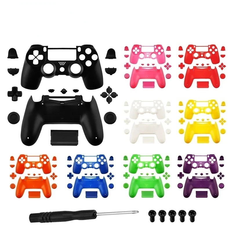

PS4 Slim Handle Shell PS4 Jdm-040 Pockmarked Handle Complete Set Of Replacement Face Cover Complete Set Of Key Accessories