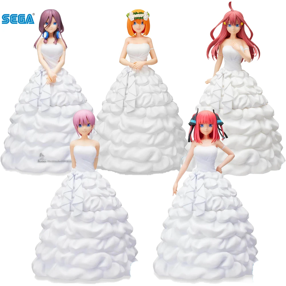 

SEGA Original Nakano Ichika Nino Miku Yotsuba Itsuki The Quintessential Quintuplets Anime Figure Action Model Toys for Kids