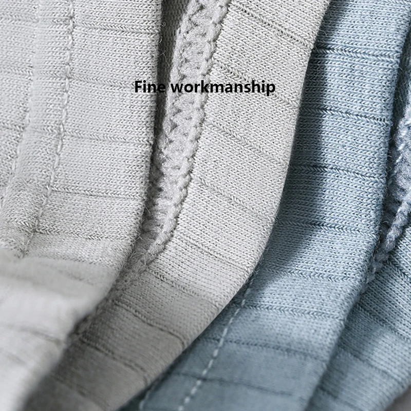 FK 6Pcs Pure Cotton Men Underwear Graphene Antibacterial Boxers Sexy Men's Panties Boxer Shorts Male Underpants free shipping