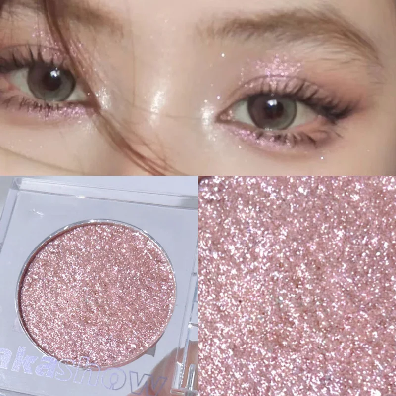 

Eye Shadow Makeup Palette Shimmer Pigment Single Color Eyeshadow Glitter Diamond Shadows Korean Cosmetics Make-up For Women