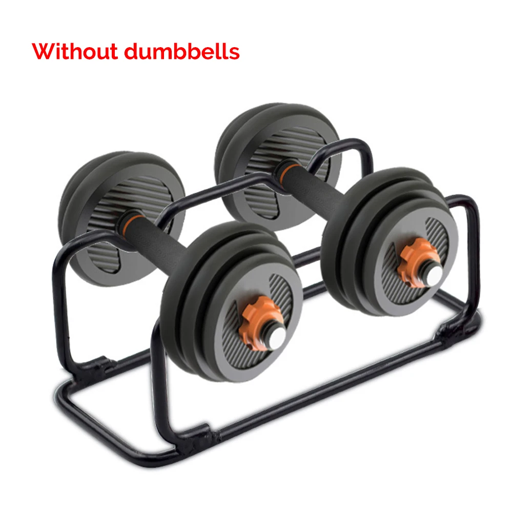 

Training Fitness Equipment Dumbbell Rack Home Office Sports Barbell Storage Stand Strengthened Bracket Steel Compact Durable Gym