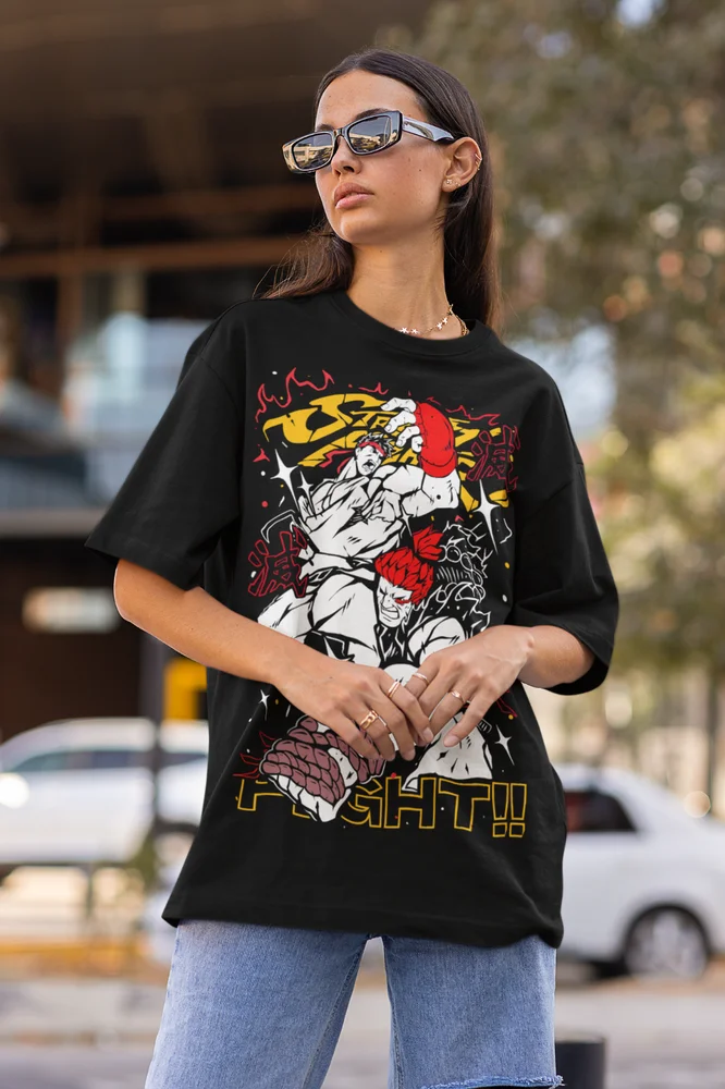 Футболка уличный Истребитель против короля бойцов SNK Chun Li Mai Аниме подарок мягкая
