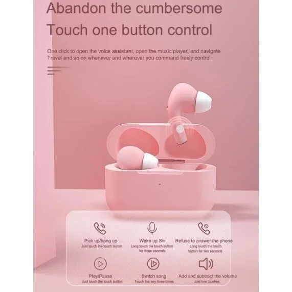 Фото Беспроводные Bluetooth-наушники InPods 12 Macaron, №2