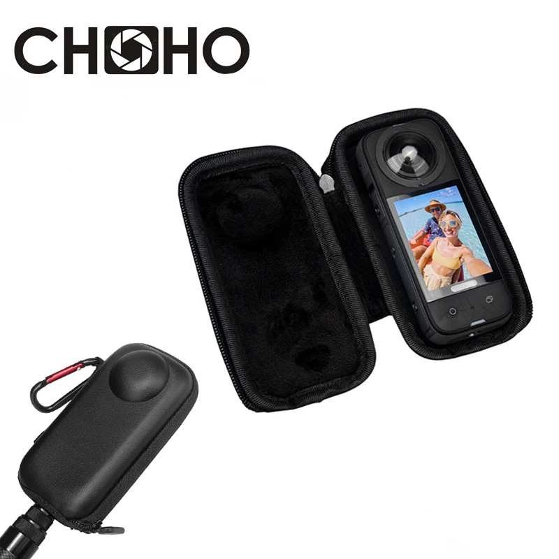 Для Insta360 one X3 X2 аксессуары мини сумка Коллекция чехол EVA портативное хранение для путешествий Водонепроницаемая полумолния + замок для Insta 360 Для Insta360 one X3 X2 аксессуары мини сумка Коллекция чехол EVA портативное хранение для путешествий Водонепроницаемая полумолния + замок для Insta 360