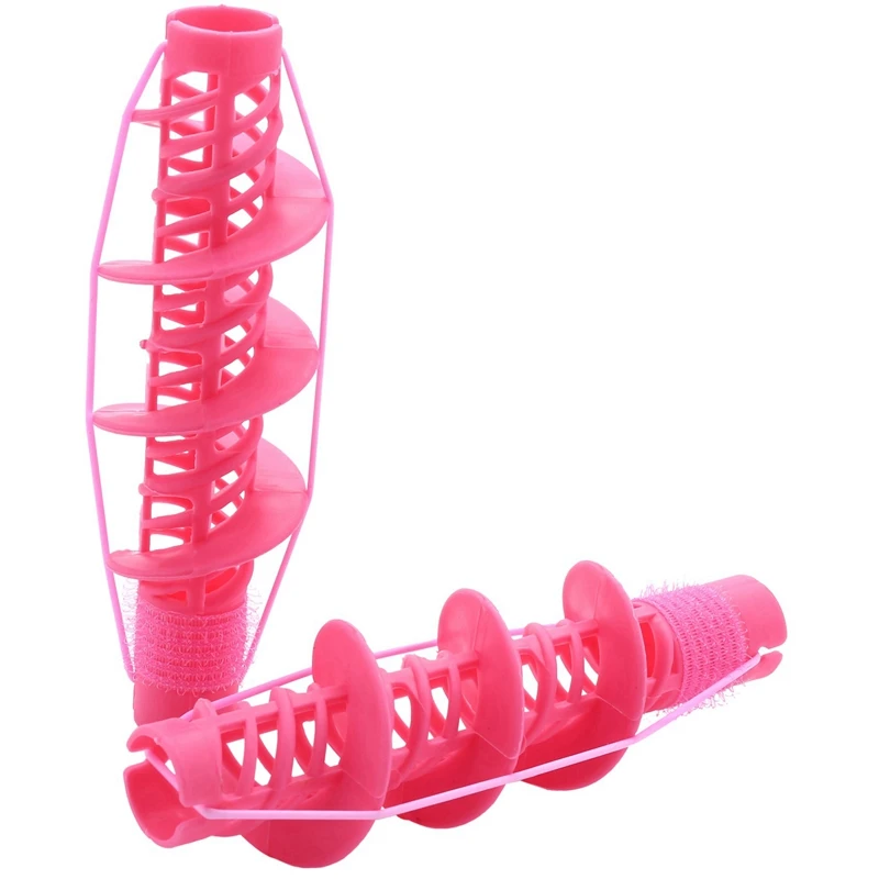 

10Pcs Hair Styling Tools Hair Care Natural Big Wave Curls Rollers Curlers Curling Styling Tool