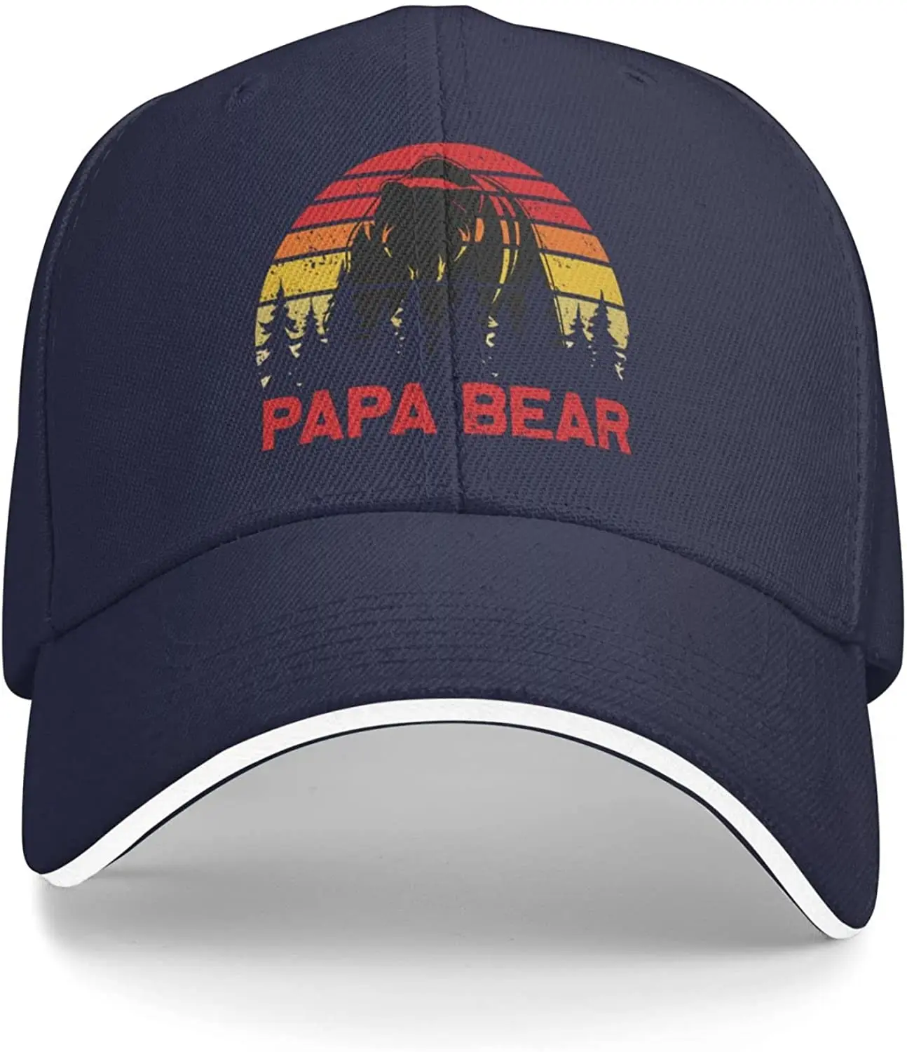 

Papa Bear Men's Dad Hat Women Baseball Cap Trucker Hat Cowboy Hat Baseball Hat Dad Cap