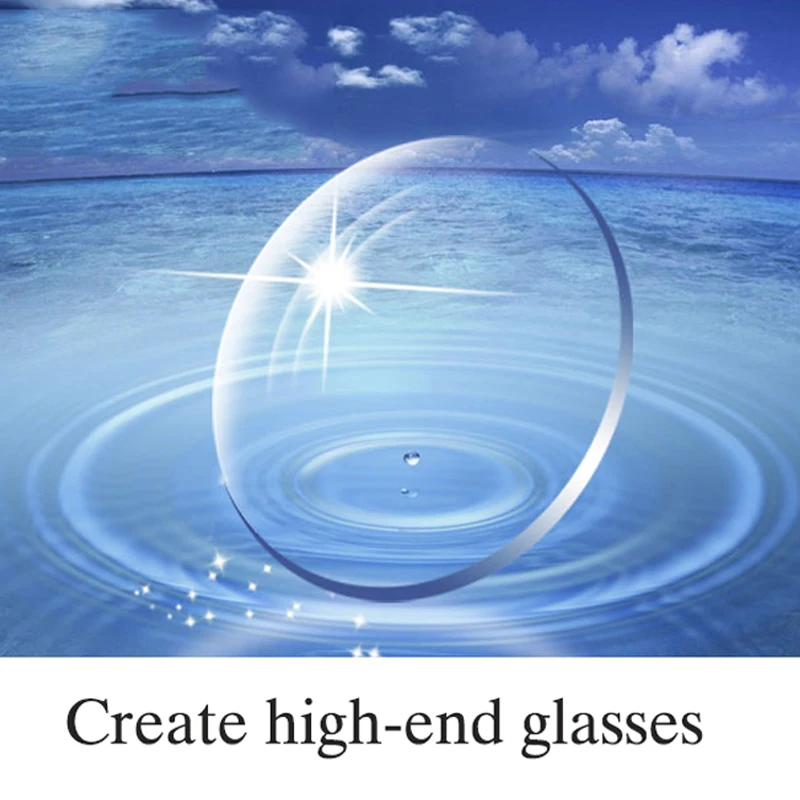 

1.56 1.61 1.67 1.74 high definition Optical Lenses Anti Blue Light Prescription Glasses Lens Myopia Hyperopia Thin Optical Lens