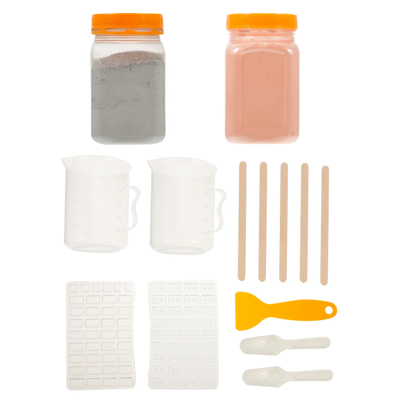 

Chewing Gum Plastic Playes Sand Table DIY Material Toolkit Brick Silica Gel Mini Making Materials Child Tools