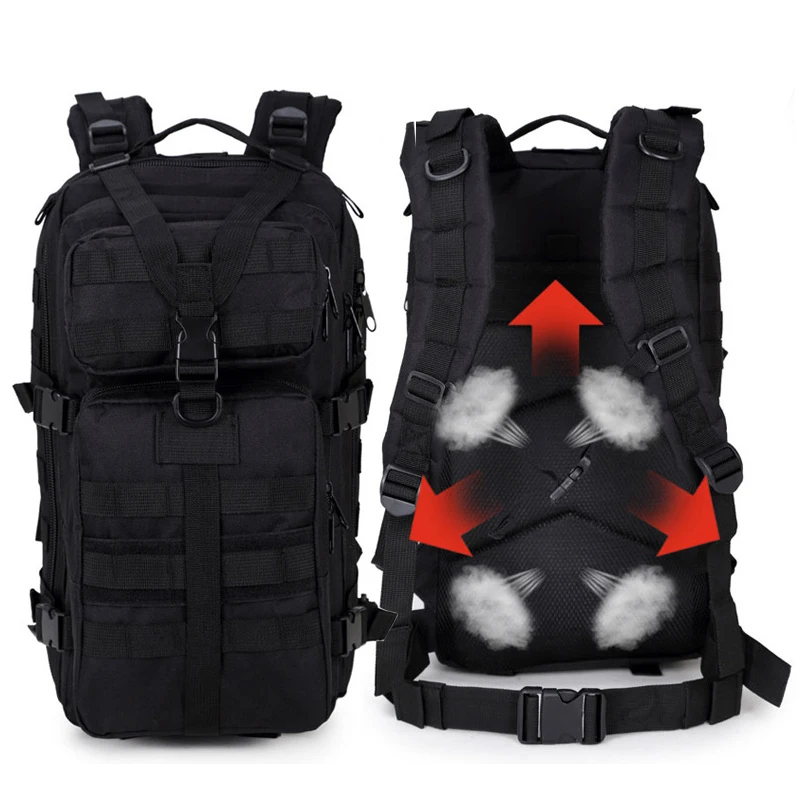 35L Military Tactical Backpack 3P Outdoor Package Mountaineering CS Camo Bag Waterproof Backpack For Hiking Camping Equipment