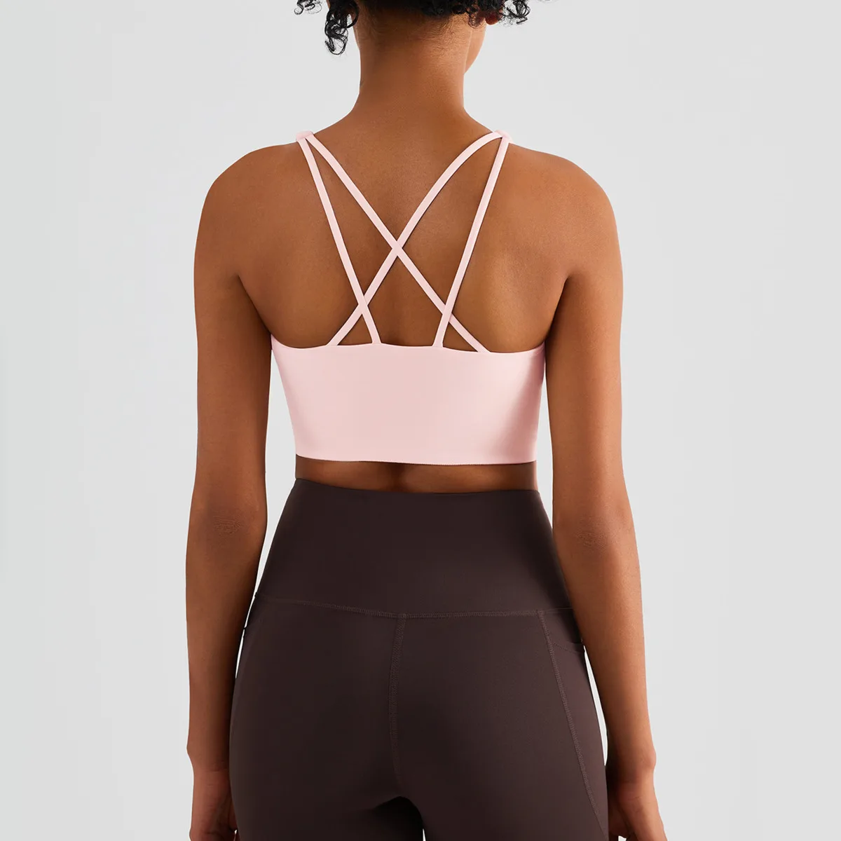 

Спортивный жилет NCLAGEN, тонкий бюстгальтер для йоги, высокоэластичное Спортивное нижнее белье, сексуальные блузки для тренировок, тренажерного зала, тренировок, бега, топы с перекрестной спиной