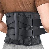back brace for lower back pain for herniated discsciaticascoliosis360%c2%b0 max support with removal steel stays for menwomen