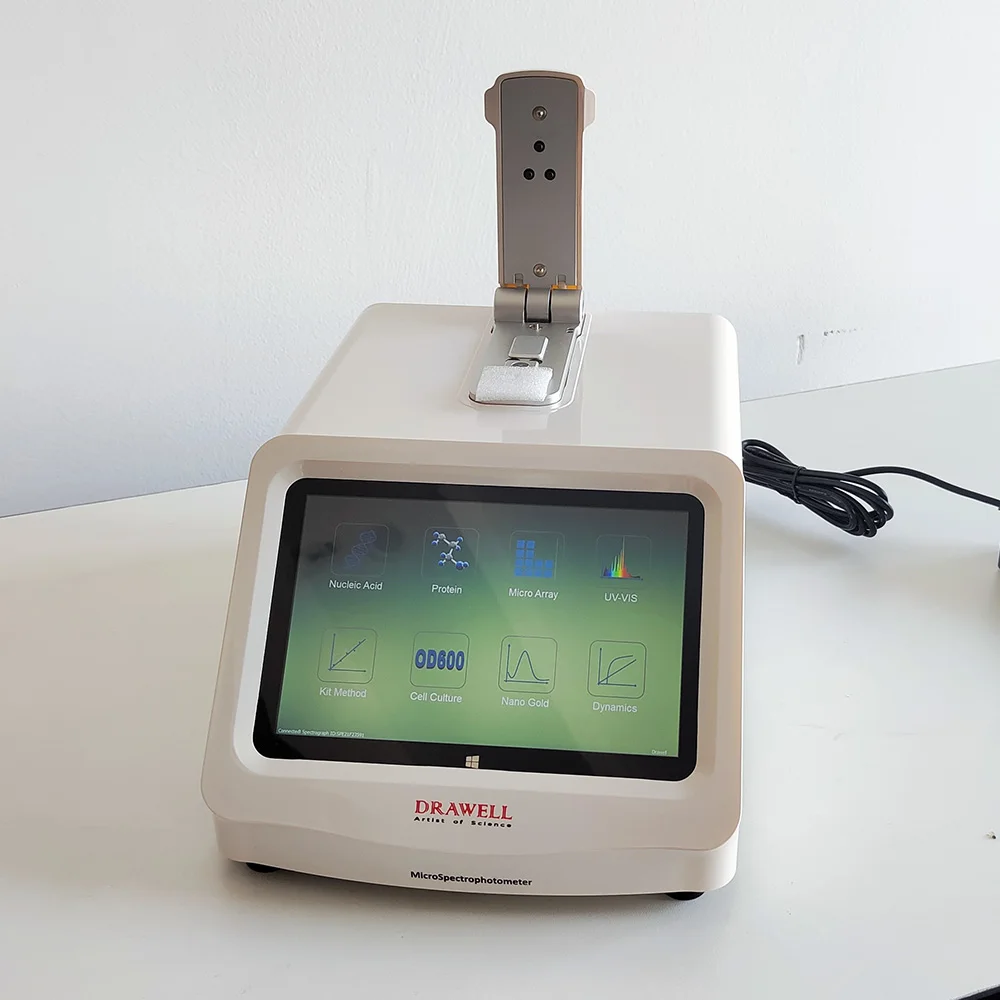 Лабораторный микрообъем спектрофотометр нуклеиновая кислота ДНК РНК-белок Nanodrop
