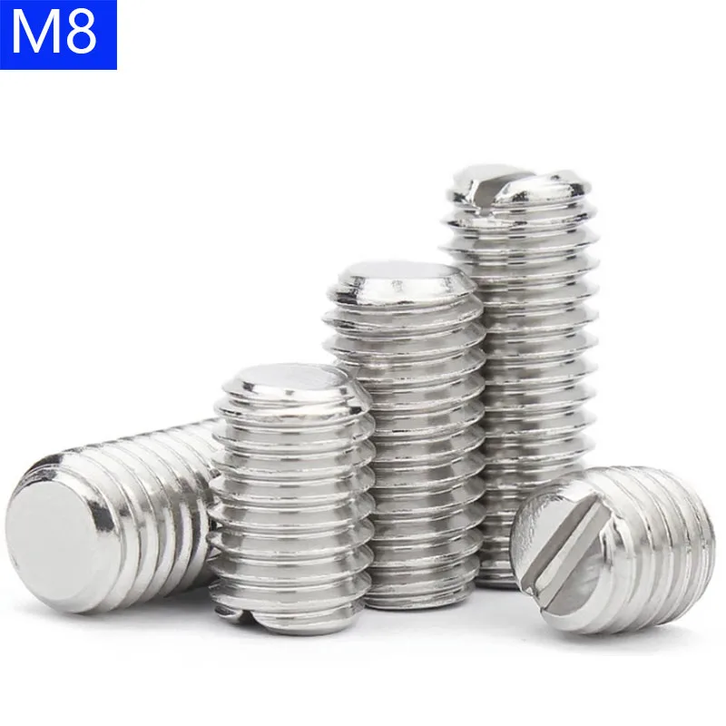 

M8 304 Метрические плоские винты из нержавеющей стали