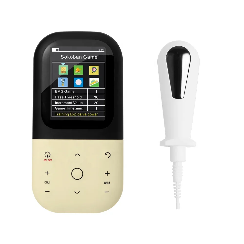 Тест EMG игра ETS STIM Биоподача Стимулятор нервов и мышц Тренажер Кегеля