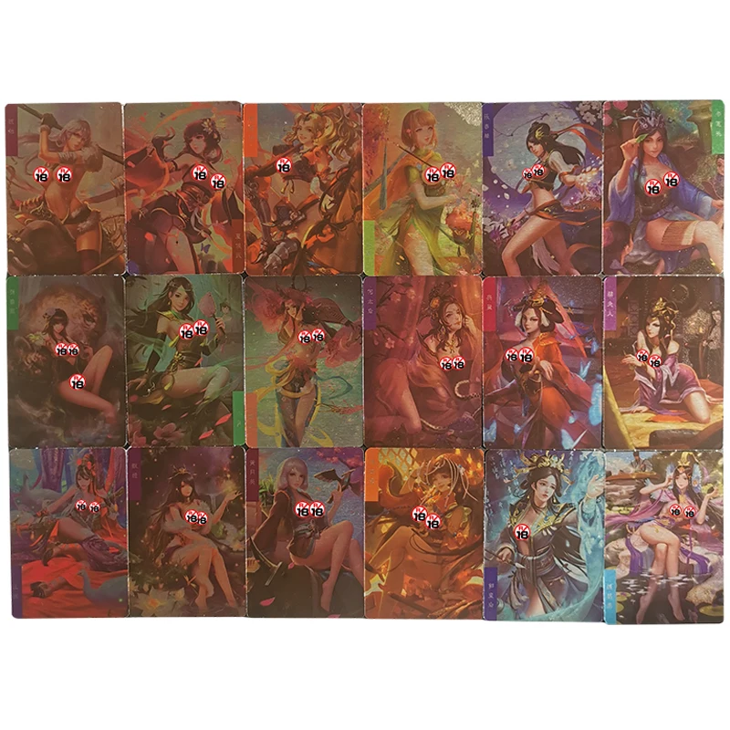 Коллекционные карты Bandai Три Королевства 18 шт.