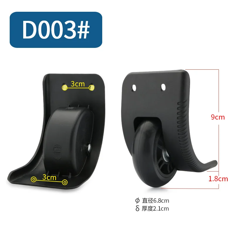 Suitcase Accessories Repair Luggage  Rolling Suitcase Wheels Parts Luggage Replacement  Password Box Wheels for Suitcase Casters