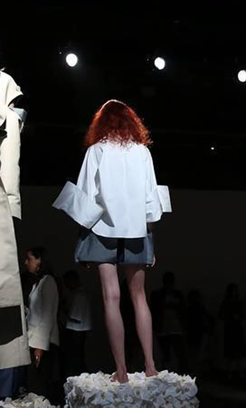 Женские дизайнерские нишевые Свободные повседневные прямые широкие тонкие