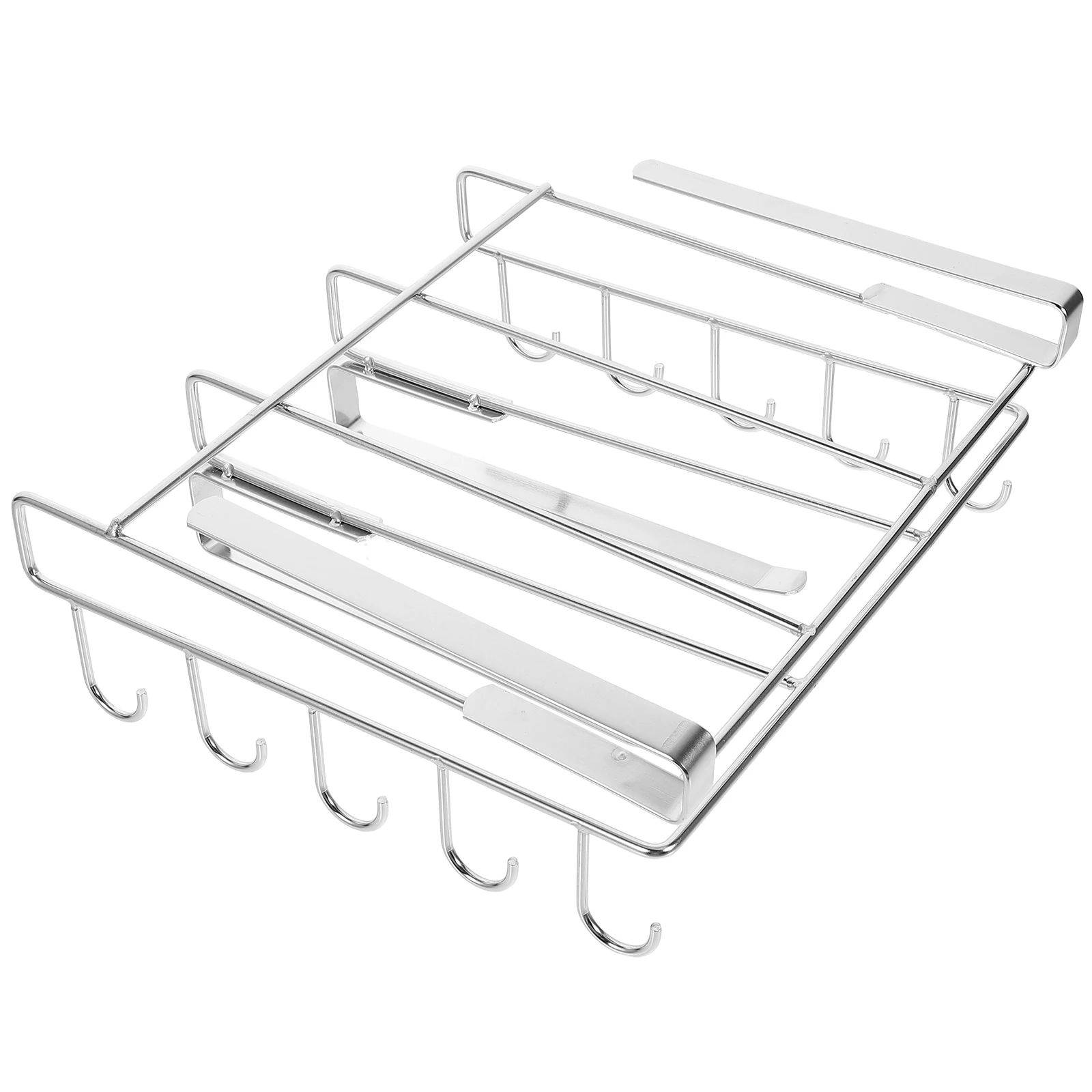

Under Shelf Mug Holder Kitchen Under Cabinet Organizer Mug Hooks Under Cabinet Storage Rack