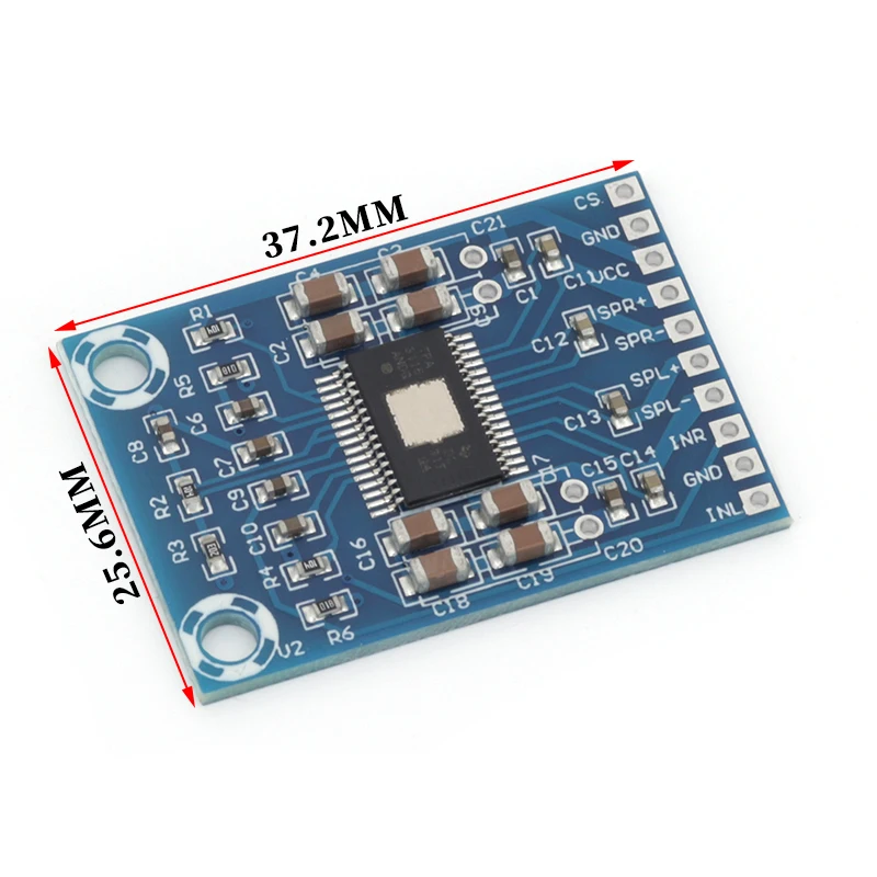 Фото TPA3116D2 XH-M562 50 Вт + 50 Вт 2,0 канальный цифровой стерео аудио усилитель мощности плата DC 12-24 В №3