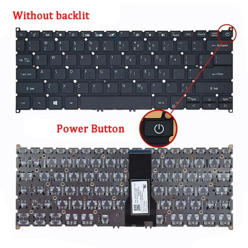 WW. Новая оригинальная клавиатура для ноутбука ACER Swift 3 SF114-32 SP513-51 SP513-52N SP513-53N SP314-54