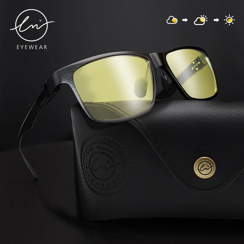 

LM 2022 новые мужские фотохромные алюминиевые солнцезащитные очки для женщин и мужчин Поляризованные солнцезащитные очки UV400