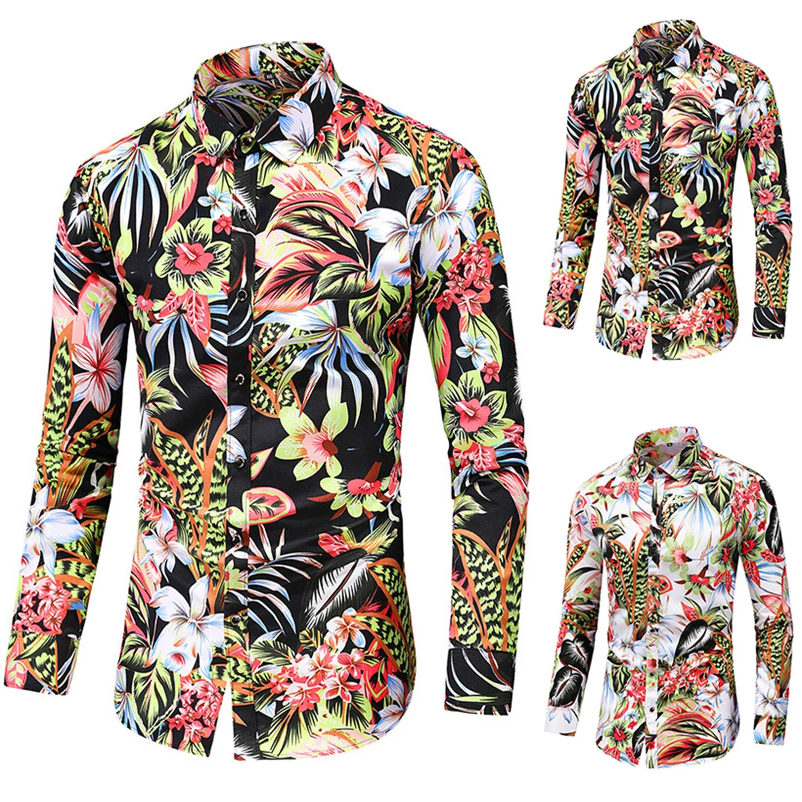 

Men's Personalized Slim Printed Long Sleeve Shirt Top Men S Tee Shirt