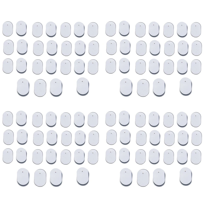 

100Pcs/Lot Electrode Self Adhesive Pads For Nerve Muscle Stimulator