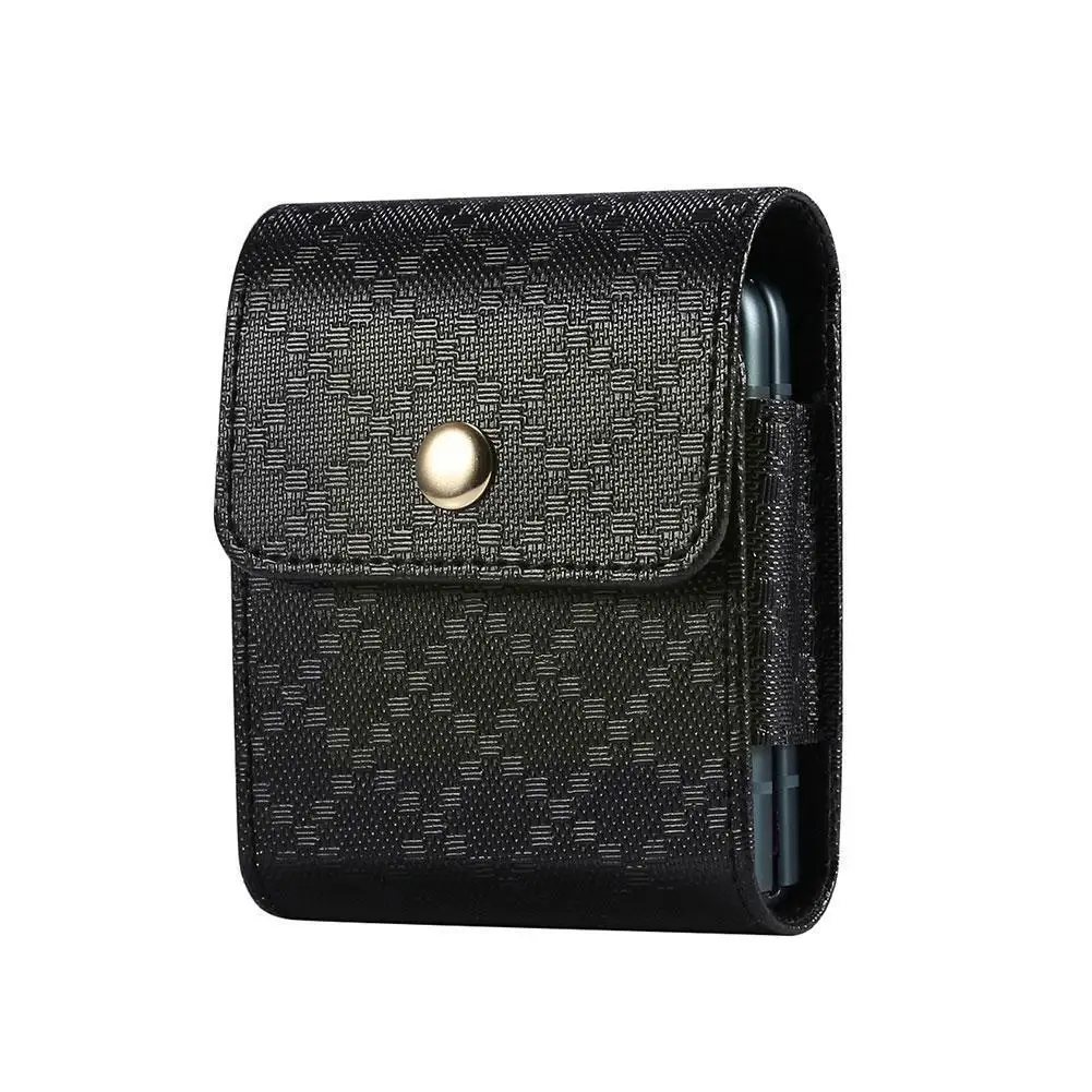 

Universal Multi-function Mobile Phone Bag Is Applicable The Z Folding Lattice To Samsung Flip3 Hanging Screen Type Waist L6N9