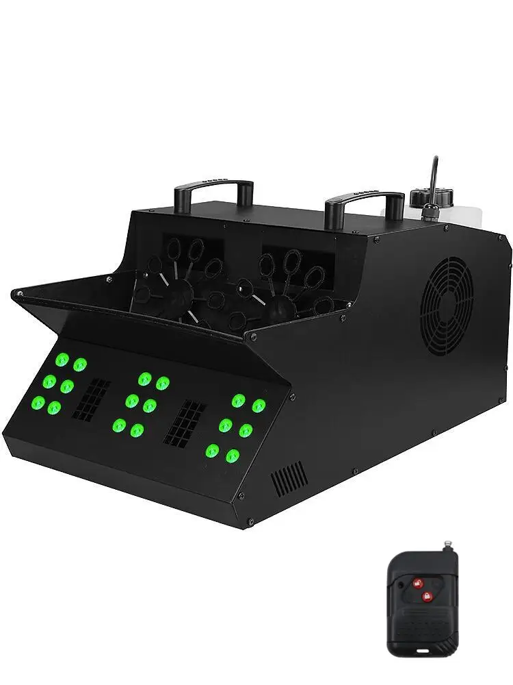Best Máquina de burbujas de niebla eléctrica, dispositivo led de 2000W, DMX, DJBest, para boda, club nocturno, bar, fiesta, celebración, festival