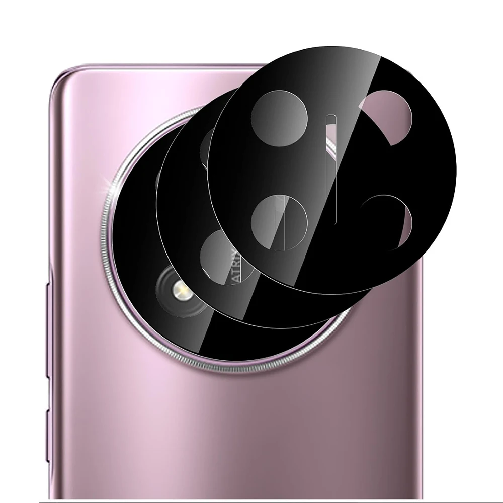 Фото 3D закаленное стекло с полным покрытием для Magic 7 Lite, черная защита объектива камеры для Honor X9C, защитное стекло для объектива №1