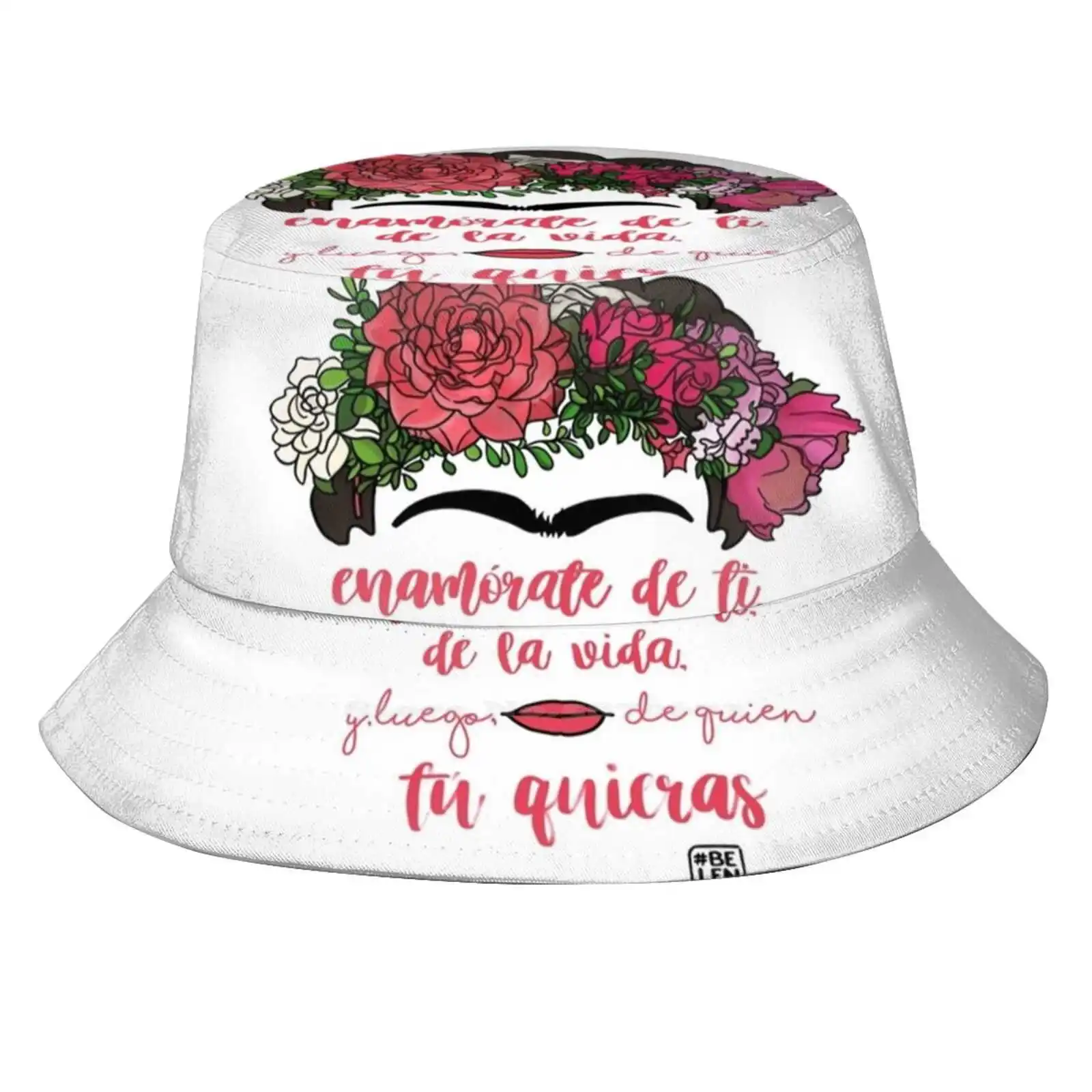 

Fall In Love With Yourself , With Life And After Whoever You Want Foldable Panama Bucket Hat Cap Sees It Belencio