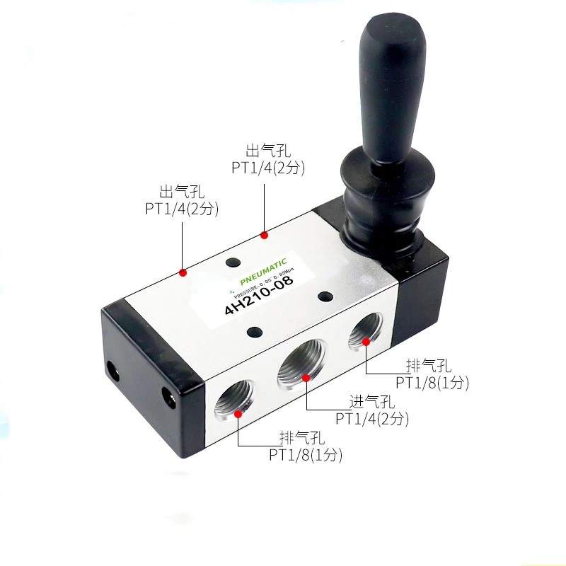 4h210 One 08 ручной клапан 4 H310 пневматический 4r210-08 вытяжной 4l210 3h210