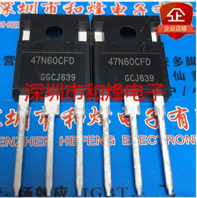

Free shipping 10PCS 47N60CFD SPW47N60CFD TO-247 600V 46A