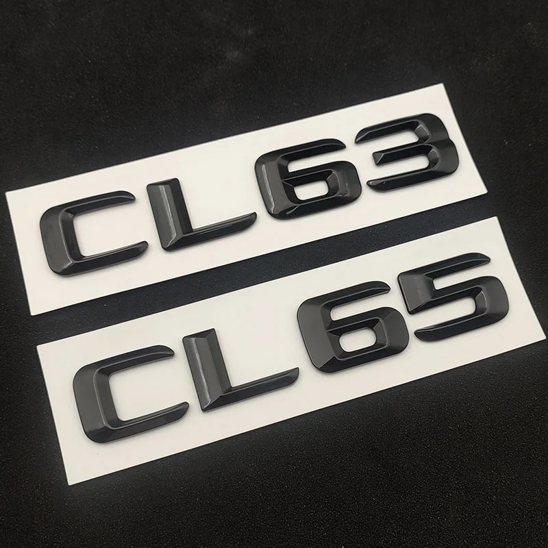

ABS 3d хромированные буквы для багажника автомобиля Mercedes Benz CL55 CL65 CL63 AMG W216 эмблема значок Логотип наклейки аксессуары